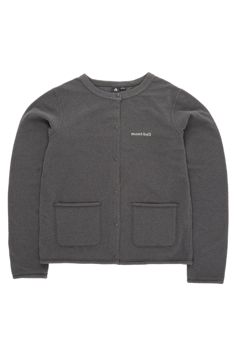 Montbell Women's Chameece Cardigan - Gunmetal