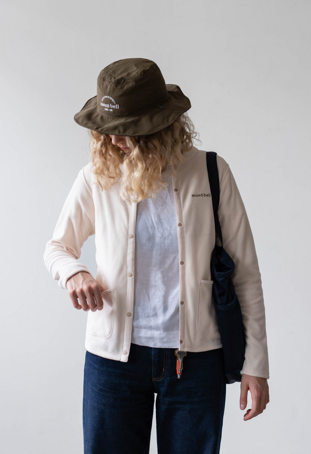 Montbell Women's Chameece Cardigan Women's - Ivory