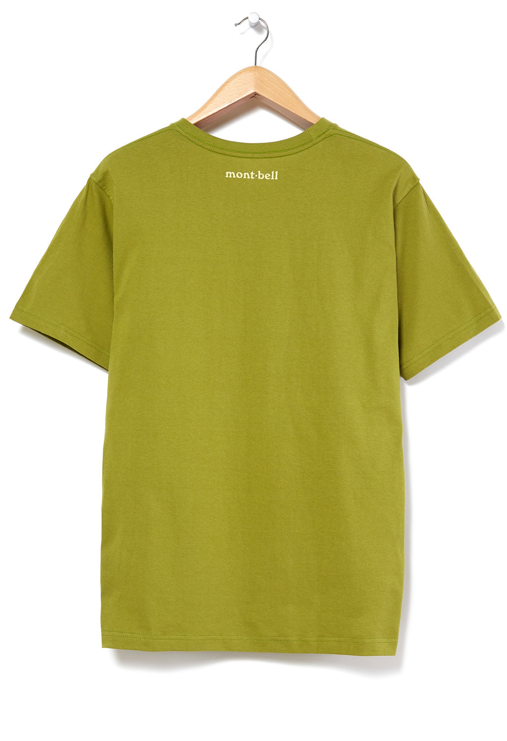 Montbell Pear Skin Cotton mont-bell Iwa Logo T-Shirt - Light Thyme