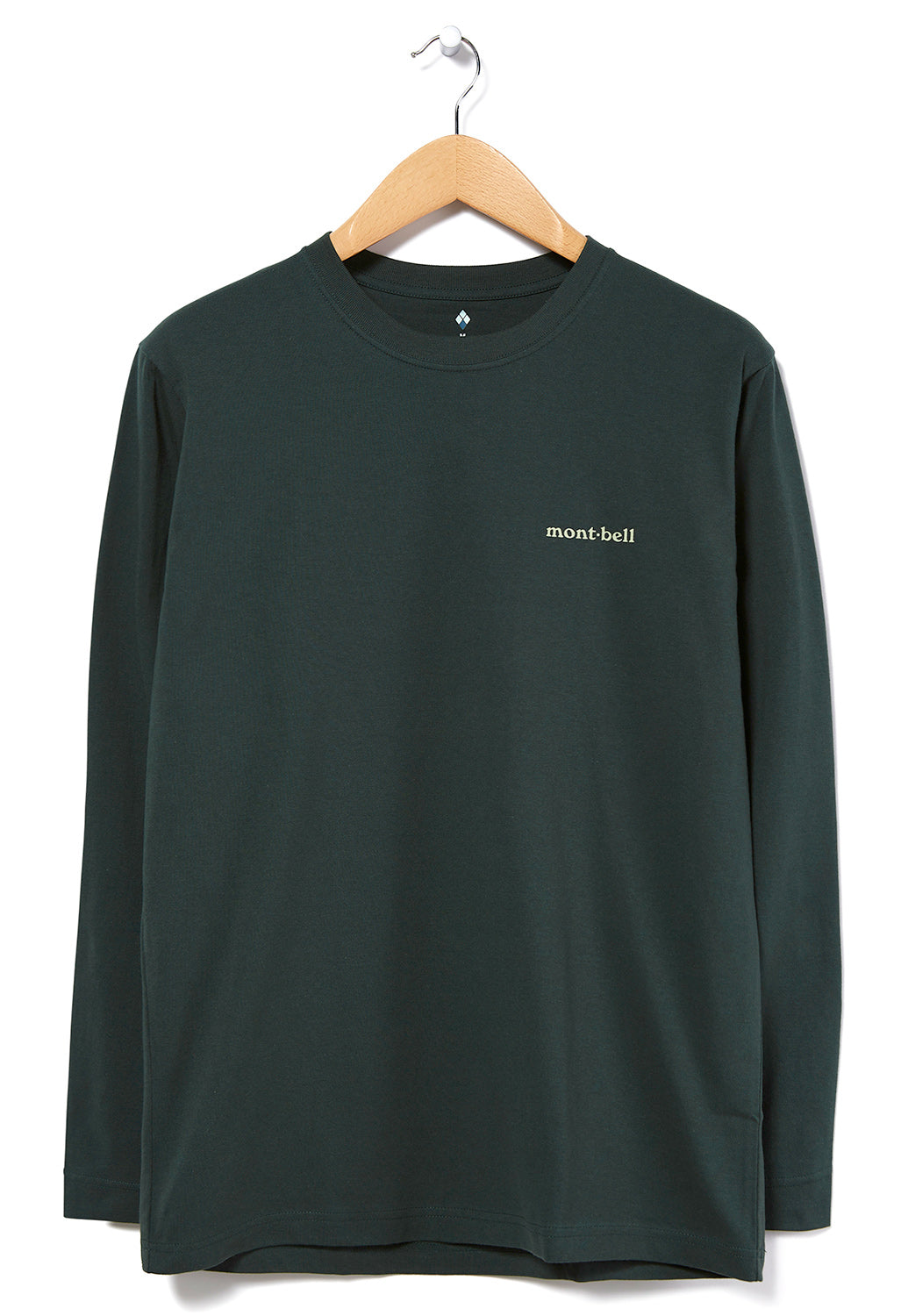 Montbell Pear Skin Cotton Long Sleeved T-Shirt 0