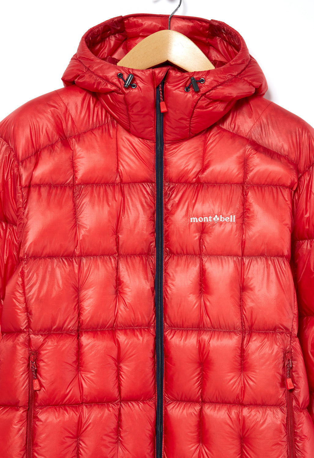Montbell Men's Plasma 1000 Alpine Down Parka Jacket - Red Brick