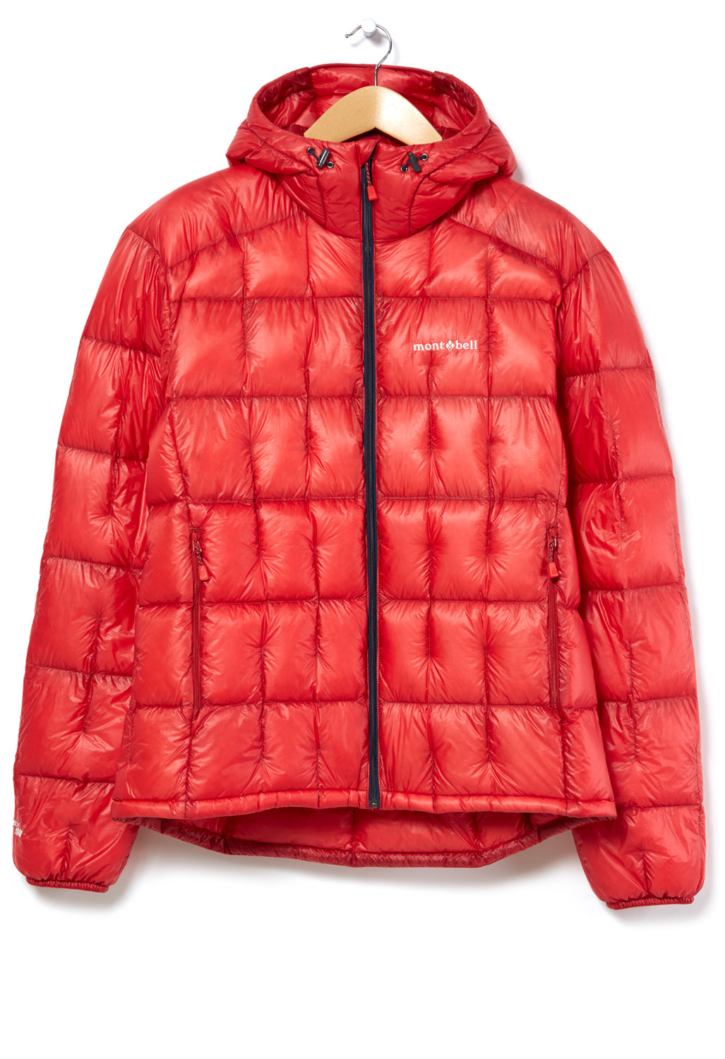 Montbell Men's Plasma 1000 Alpine Down Parka Jacket Red Brick