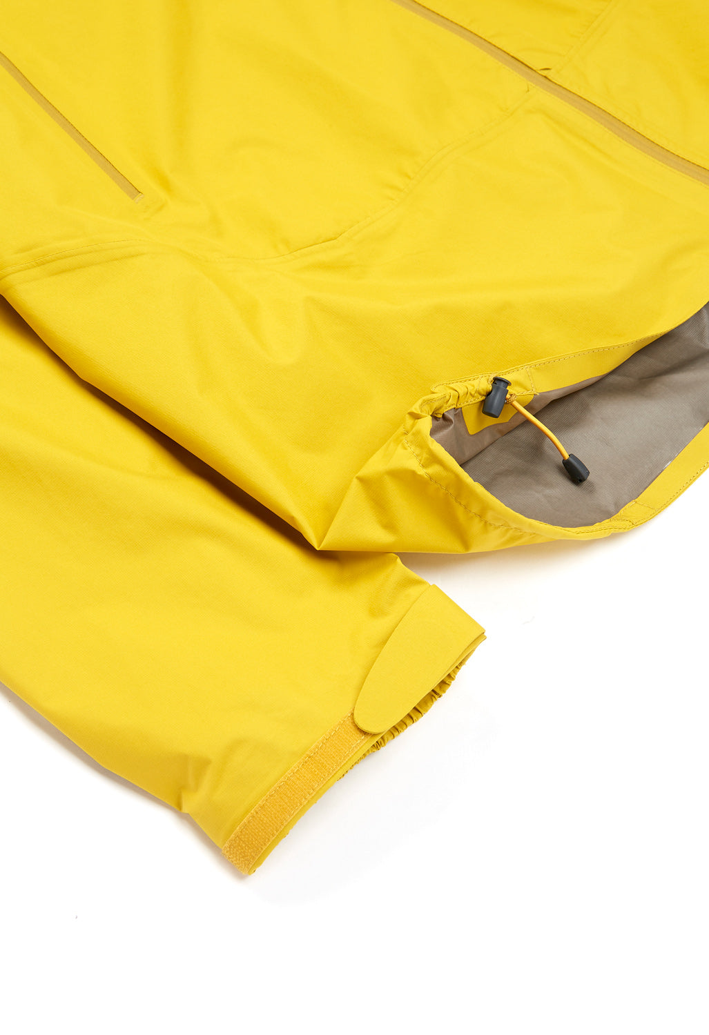Montbell Men's Rain Trekker Jacket - Mustard