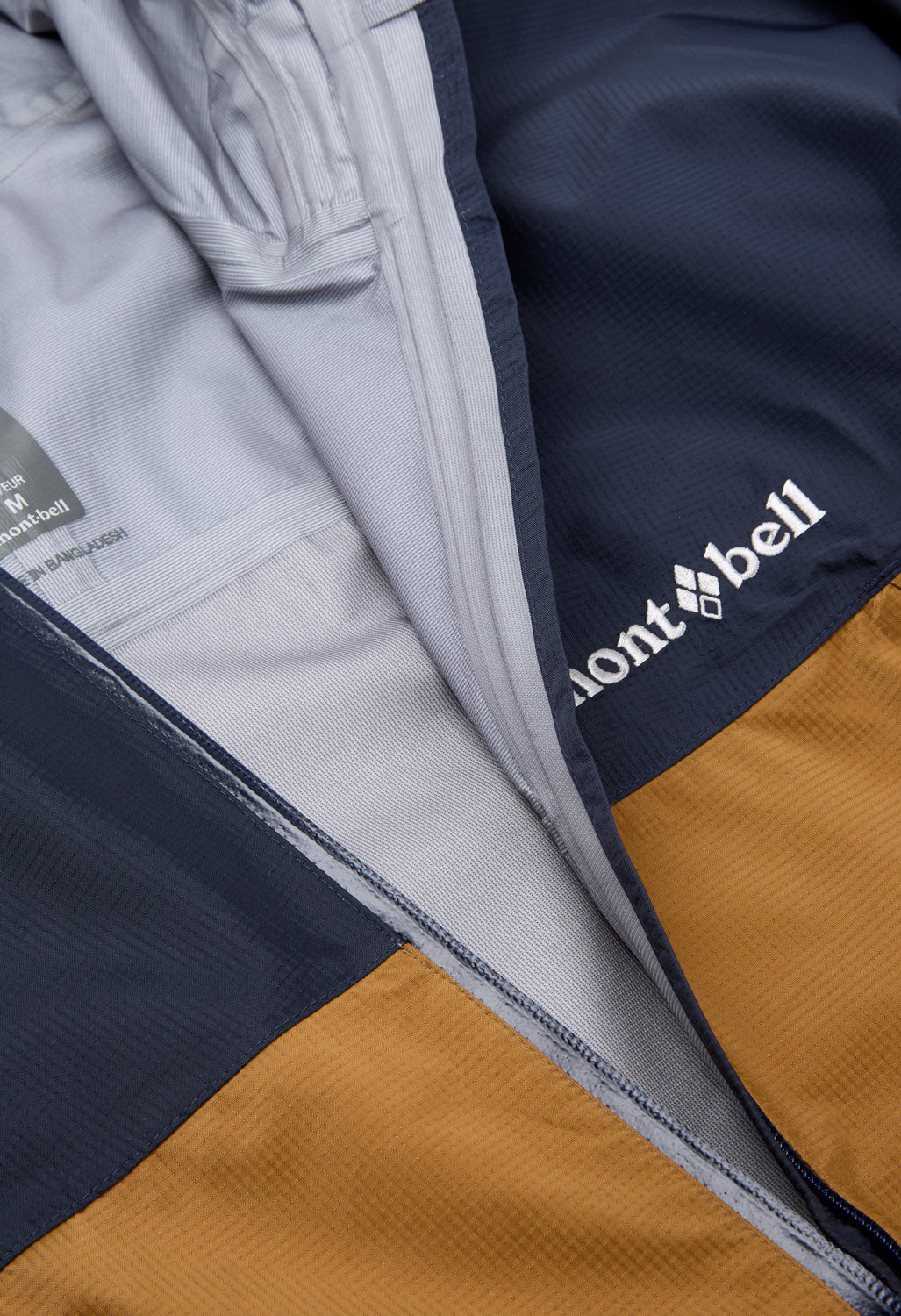 Montbell Men's Thunder Pass Jacket - Graphite / Ochre