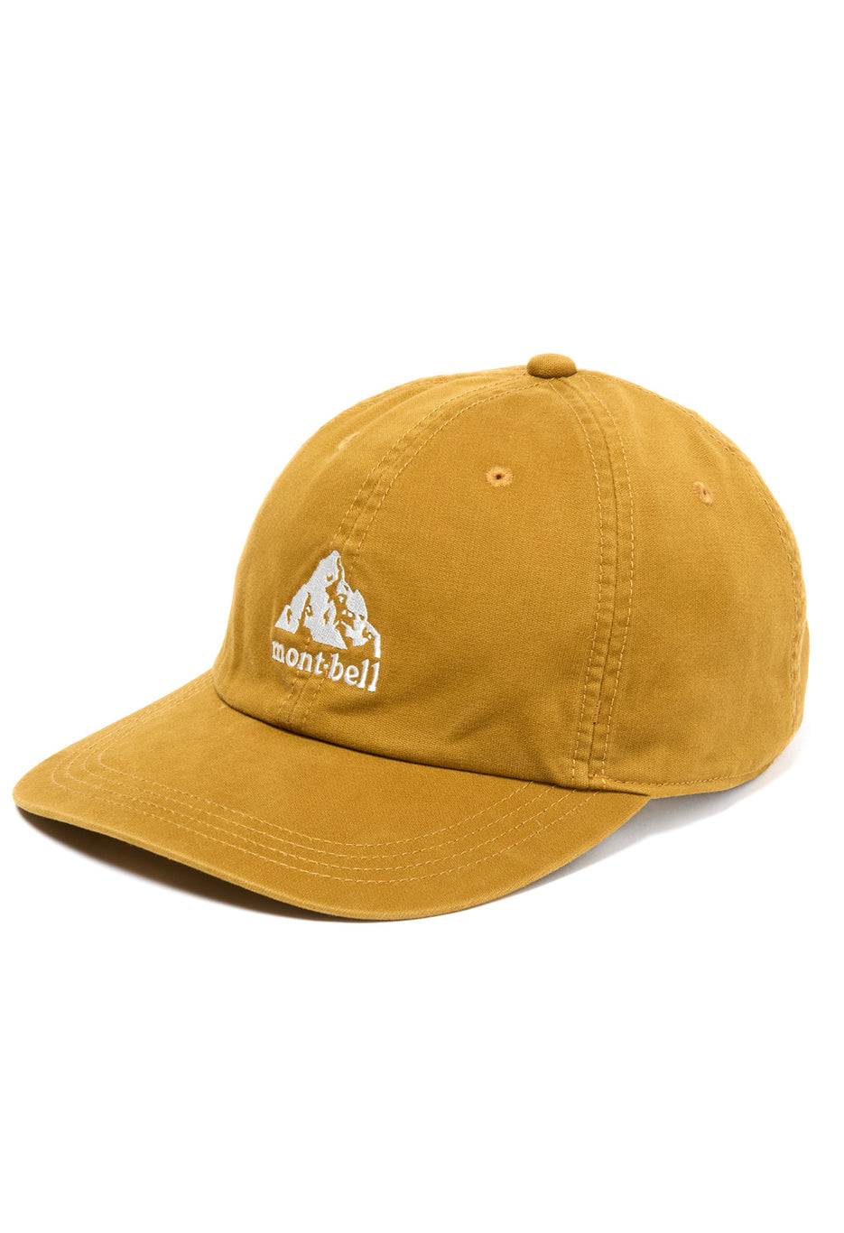 Montbell Washed Out Cotton Cap - Khaki