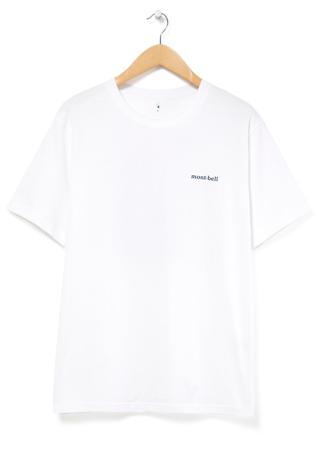 Montbell Pear Skin Cotton Dangai T-Shirt - White