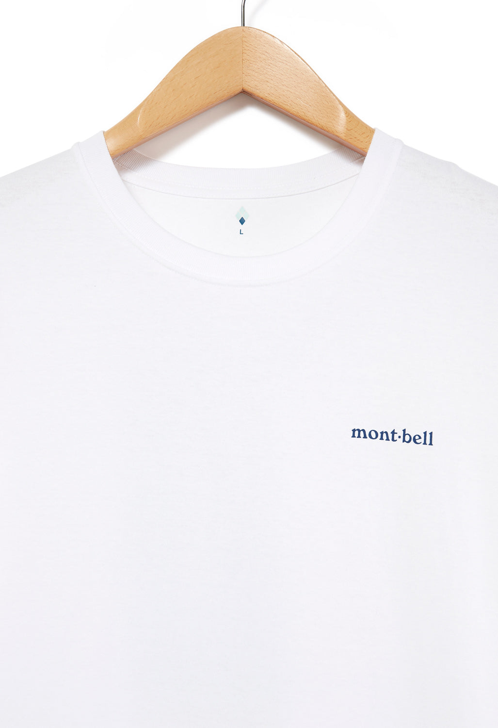 Montbell Pear Skin Cotton Dangai T-Shirt - White