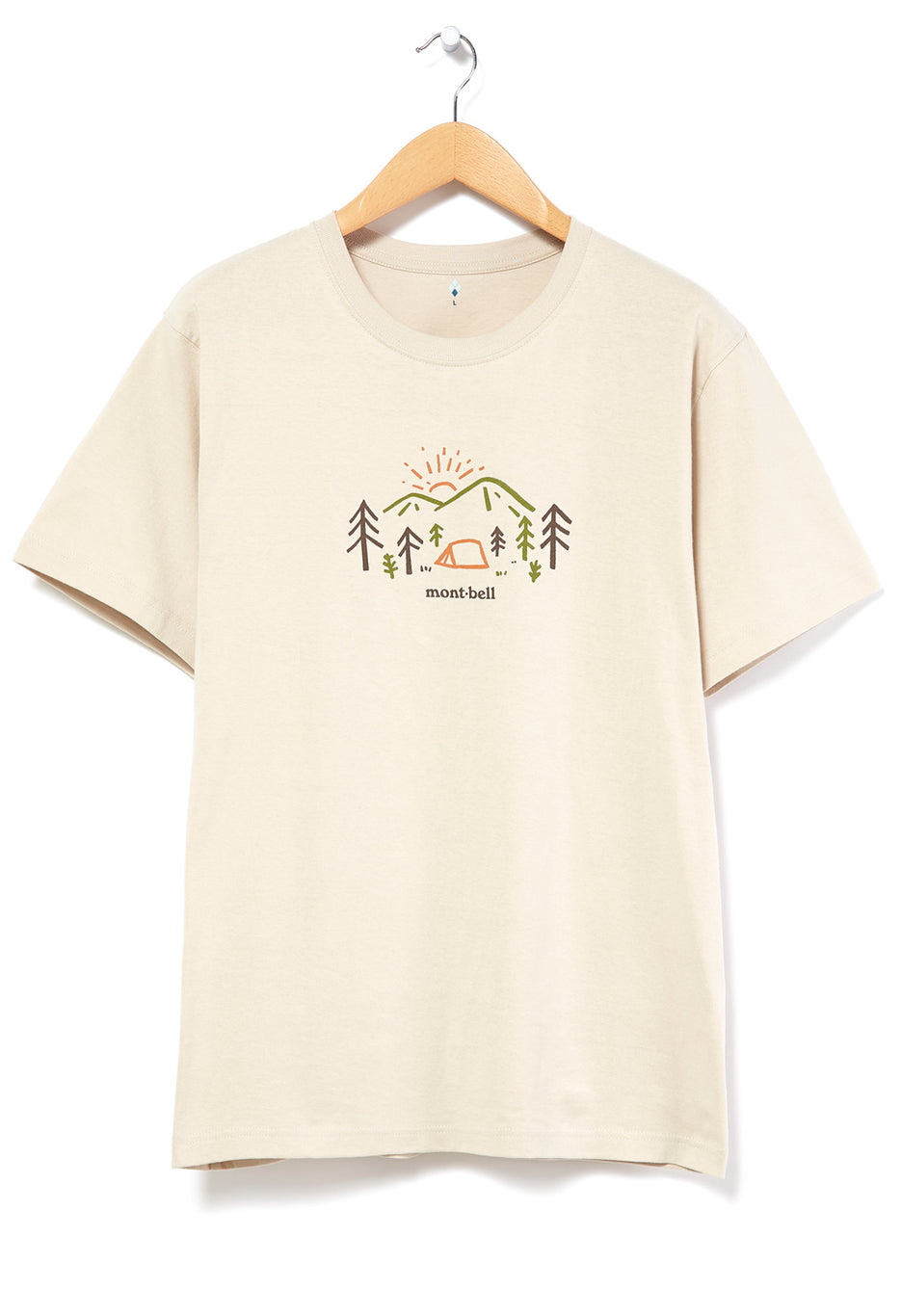 Montbell Pear Skin Cotton Yama No Asa T-Shirt 3