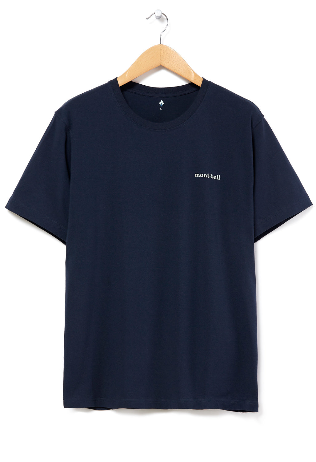 Montbell Pear Skin Cotton Kohan No Oka T-Shirt - Dark Navy