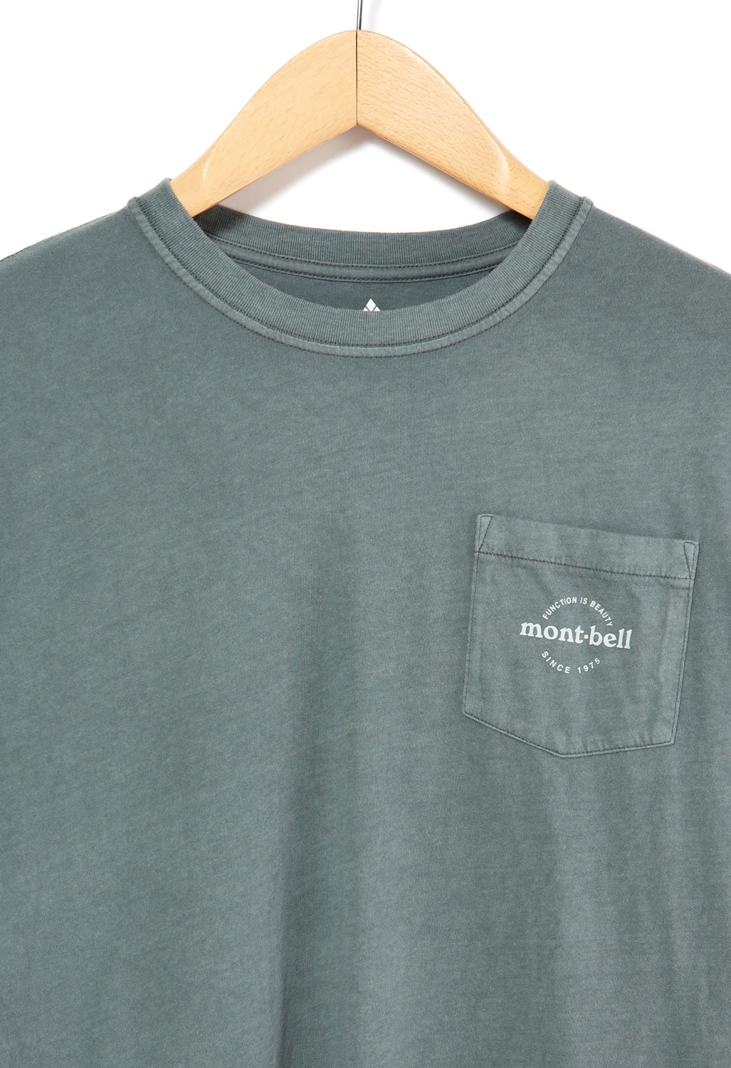 Montbell Men's Wash Out Long Sleeved T-Shirt - Khaki