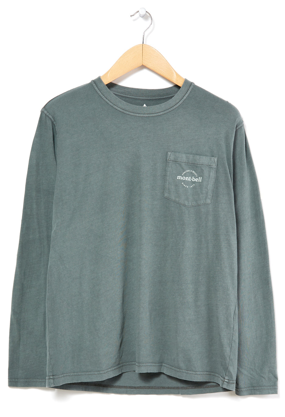 Montbell Men's Wash Out Long Sleeved T-Shirt 5