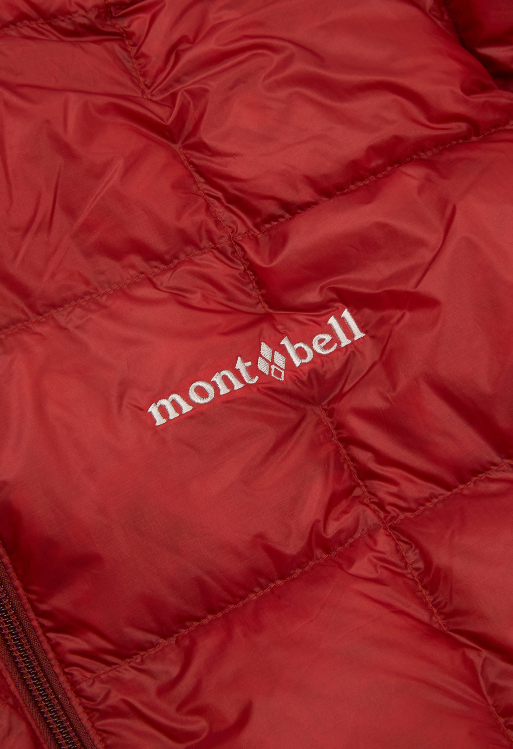 Montbell Men's Superior Down Parka Jacket - Red