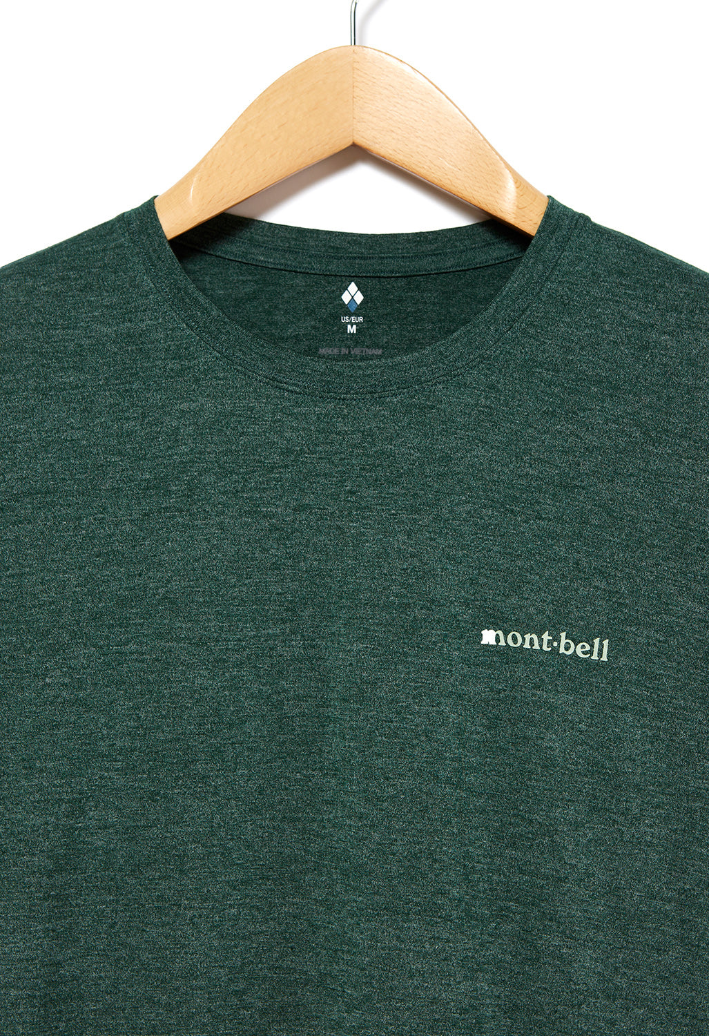 Montbell Men's Merinowool T-Shirt - Dark Green