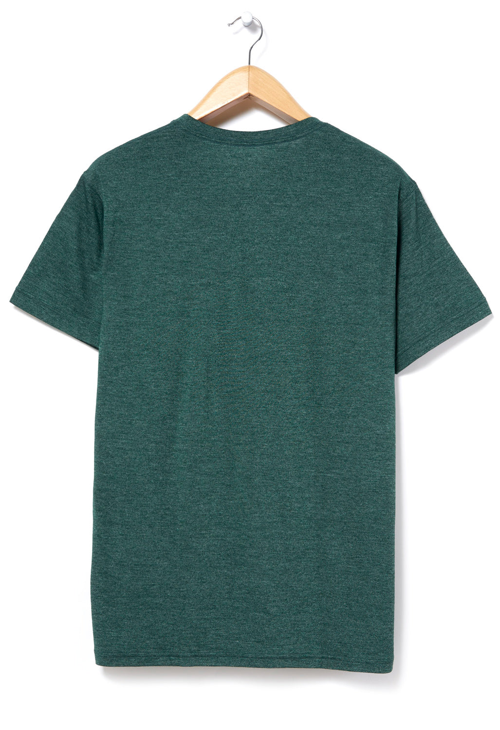 Montbell Men's Merino Wool Plus Light T-Shirt - Dark Green