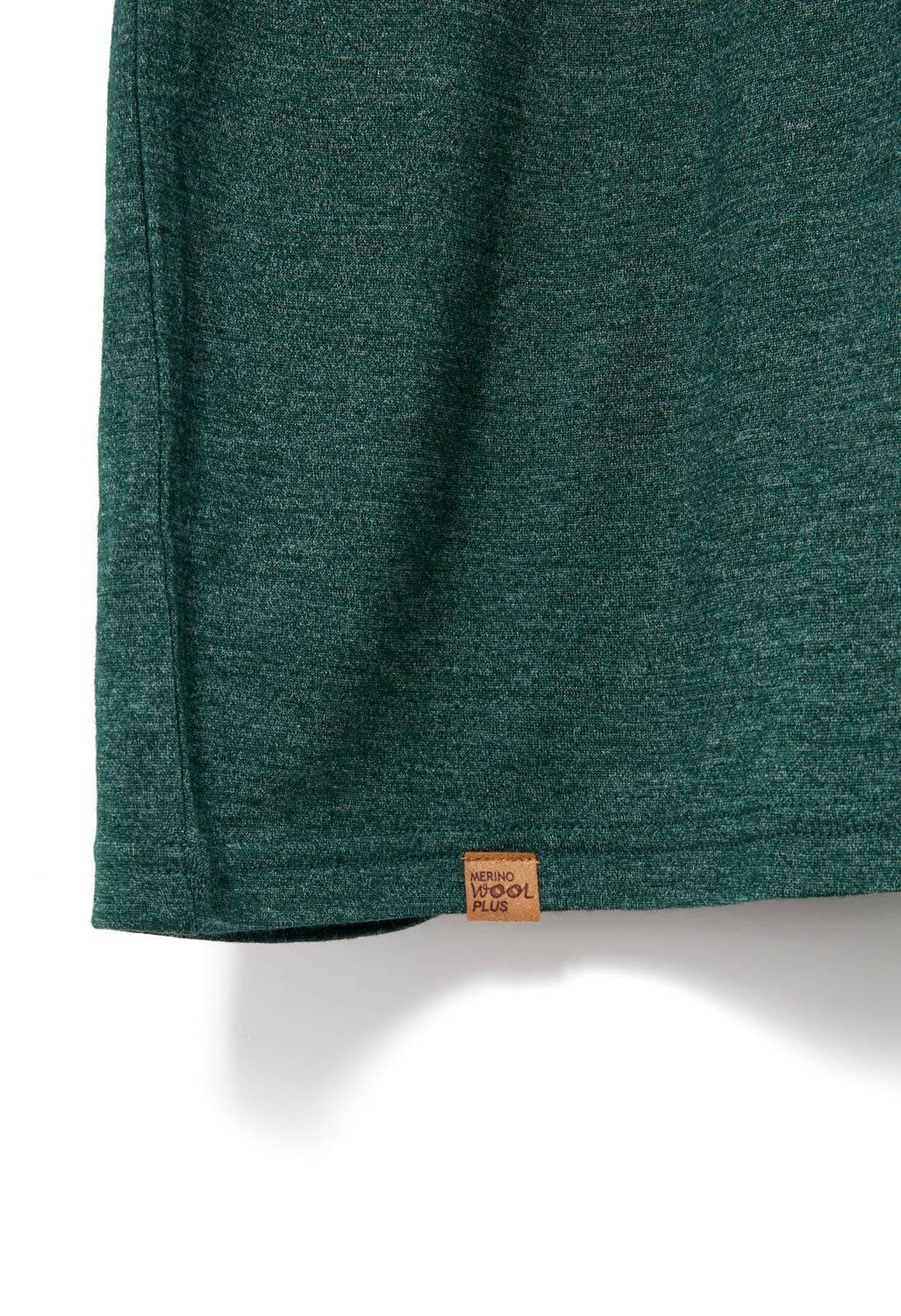 Montbell Men's Merino Wool Plus Light T-Shirt - Dark Green
