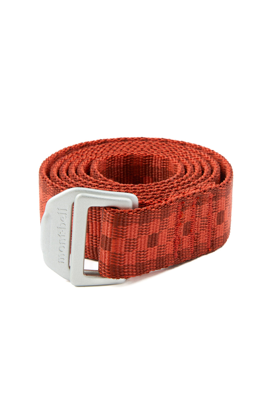 Montbell Aluminum Buckle Web Belt - Red