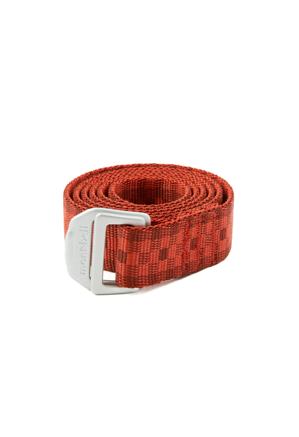 Montbell Aluminum Buckle Web Belt - Red