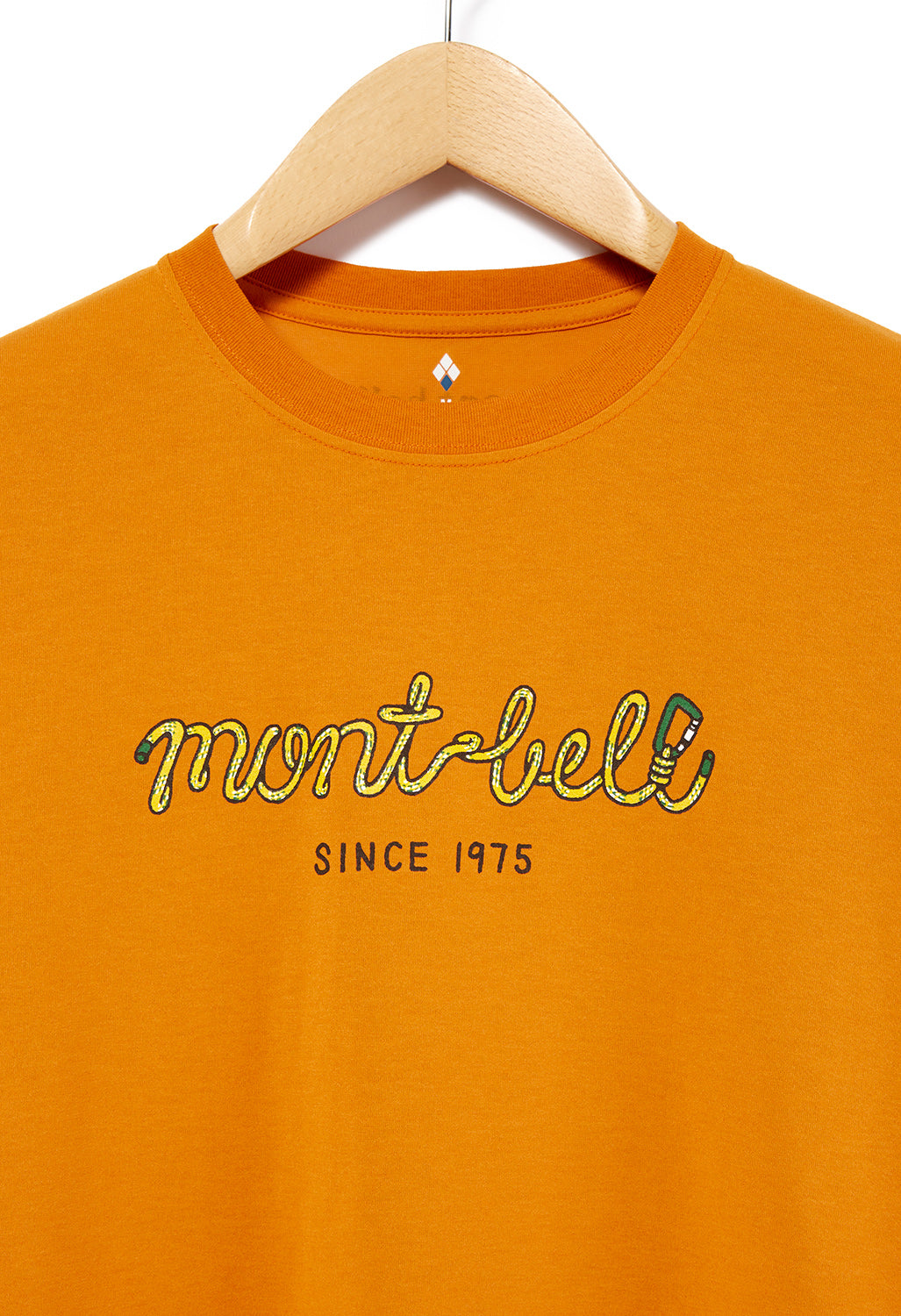Montbell Wickron Rope T-Shirt - Dark Orange