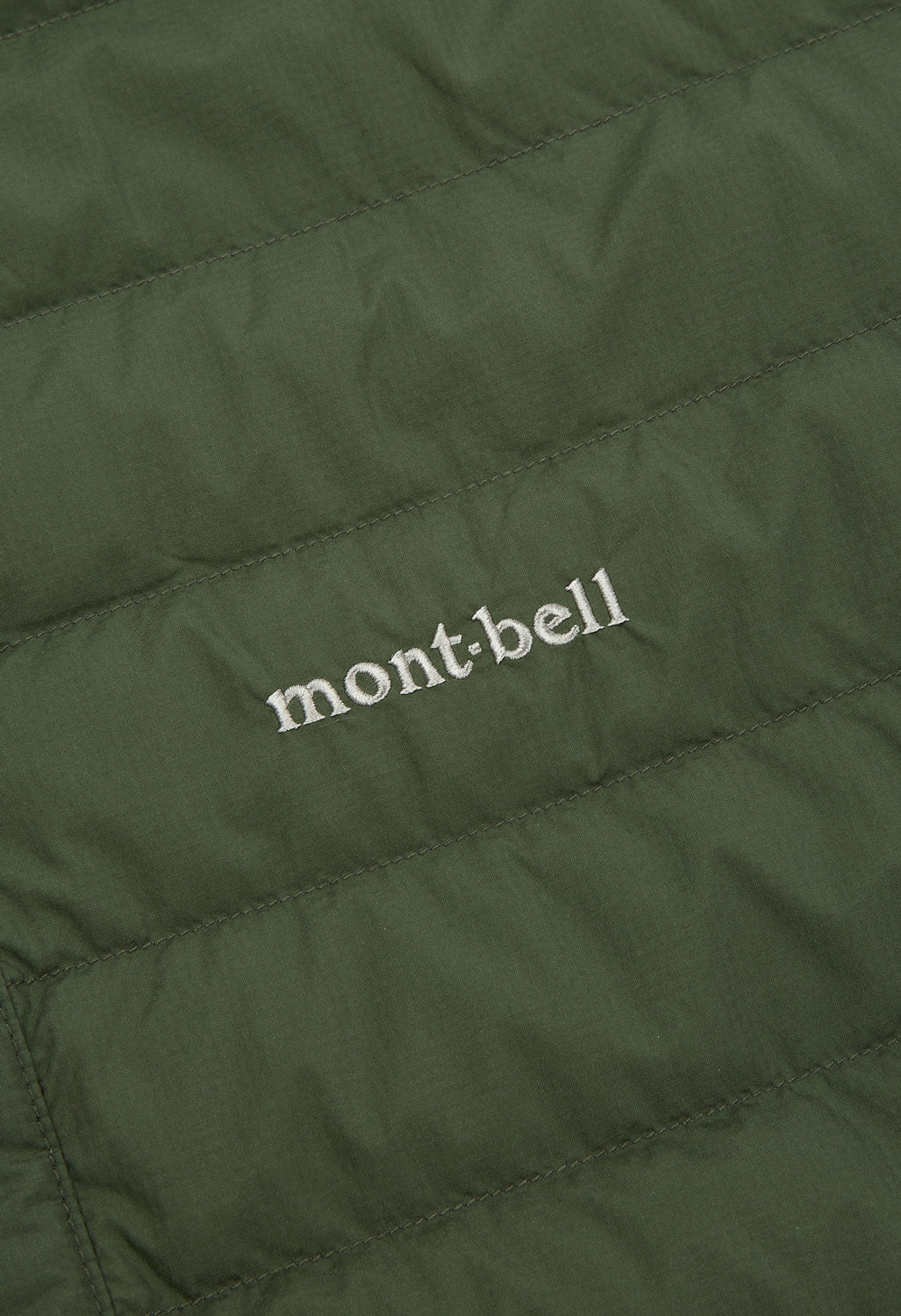 Montbell Men's Superior Down Round Neck Jacket - Dark Green