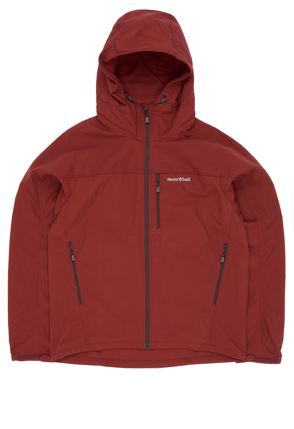 Montbell Men's O.D. Hooded Jacket - Wine Red