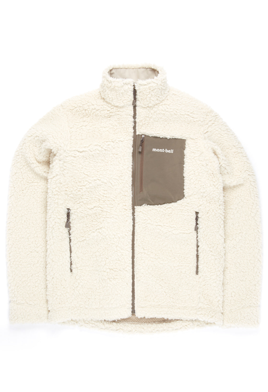 Montbell Men's Climaplus Shearling Jacket - Ivory