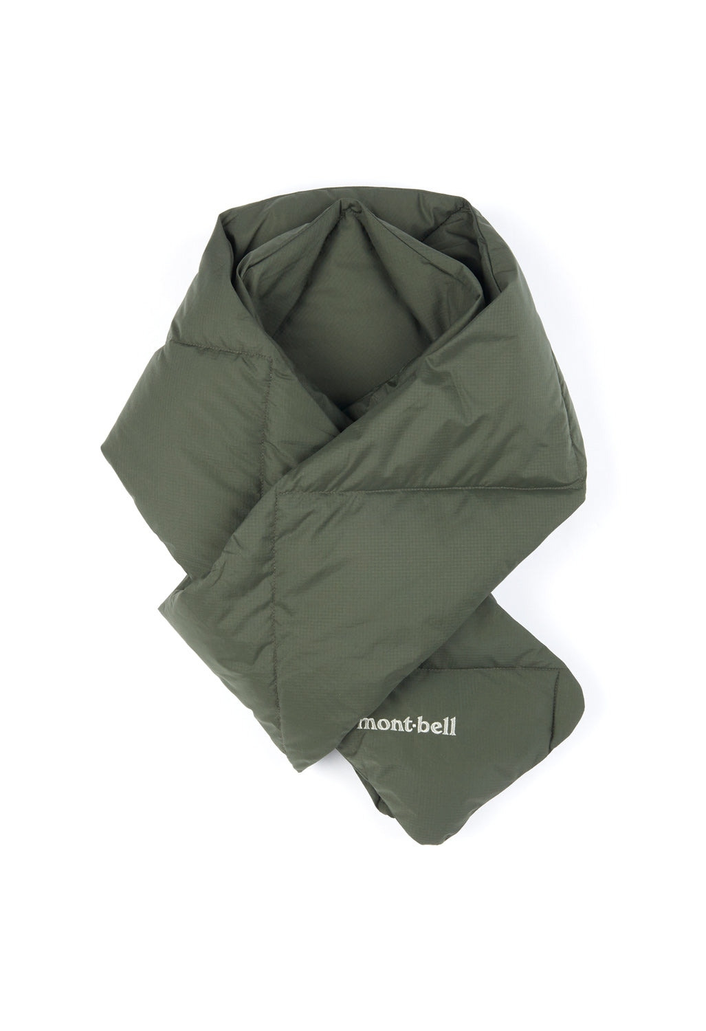 Montbell Down Scarf - Khaki