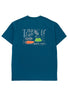 Montbell Men's Wickron Mountain Gear T-Shirt - Blue Green
