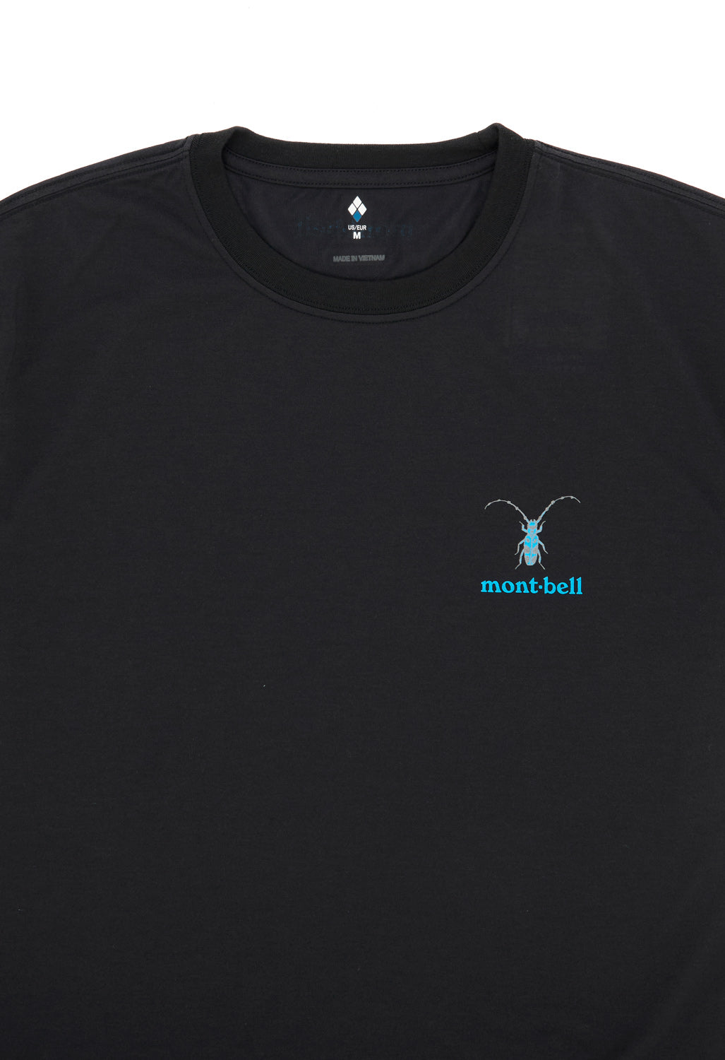 Montbell Men's Wickron Beetles T-Shirt - Black