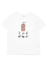 Montbell Women's Wickron Tori To Yamaotoko T-Shirt - White