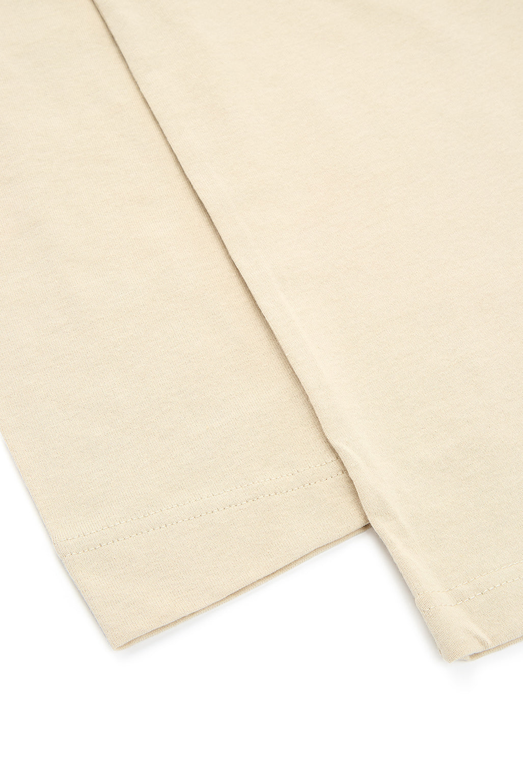 Montbell Men's Pear Skin Cotton Long Sleeve T-Shirt - Ivory
