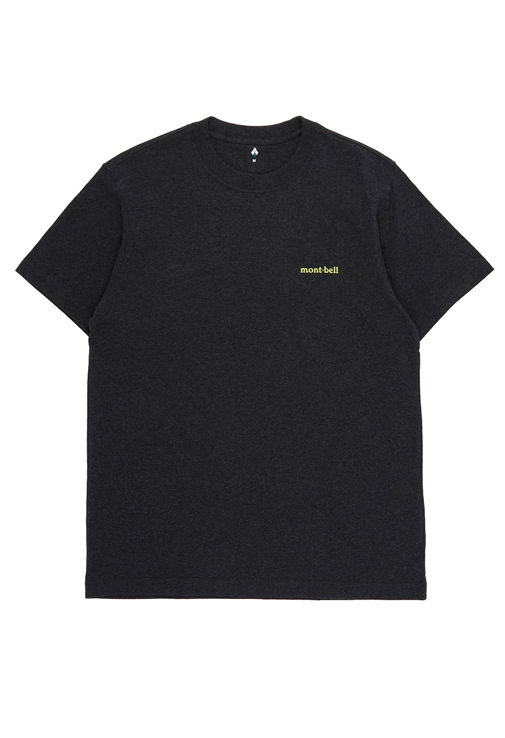 Montbell Pear Skin Cotton Climbing T-Shirt - Dark Grey