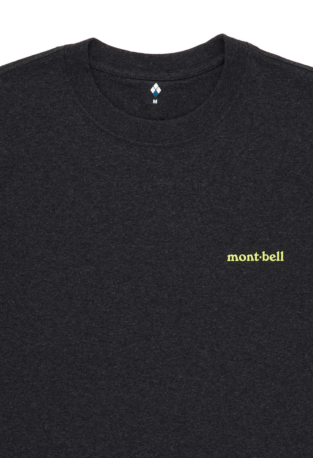 Montbell Pear Skin Cotton Climbing T-Shirt - Dark Grey