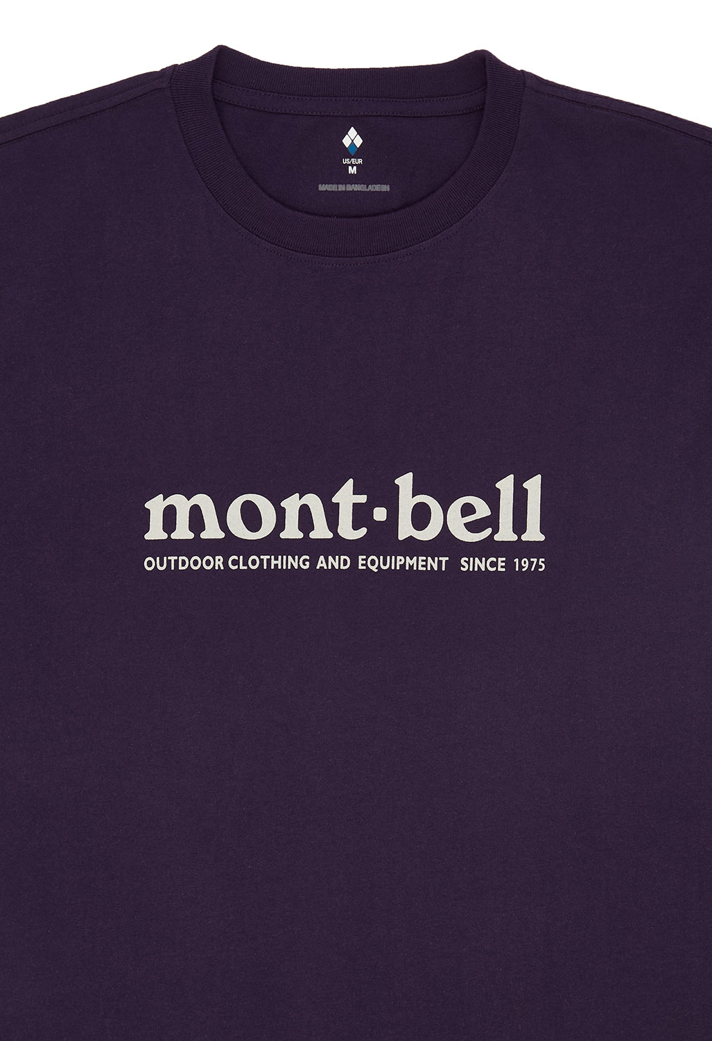 Montbell Pear Skin Cotton Mont-Bell T-Shirt - Purple