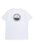 Montbell Pear Skin Cotton Shimayama T-Shirt - White