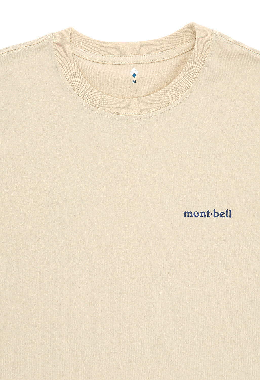 Montbell Pear Skin Cotton Dangai T-Shirt - Ivory