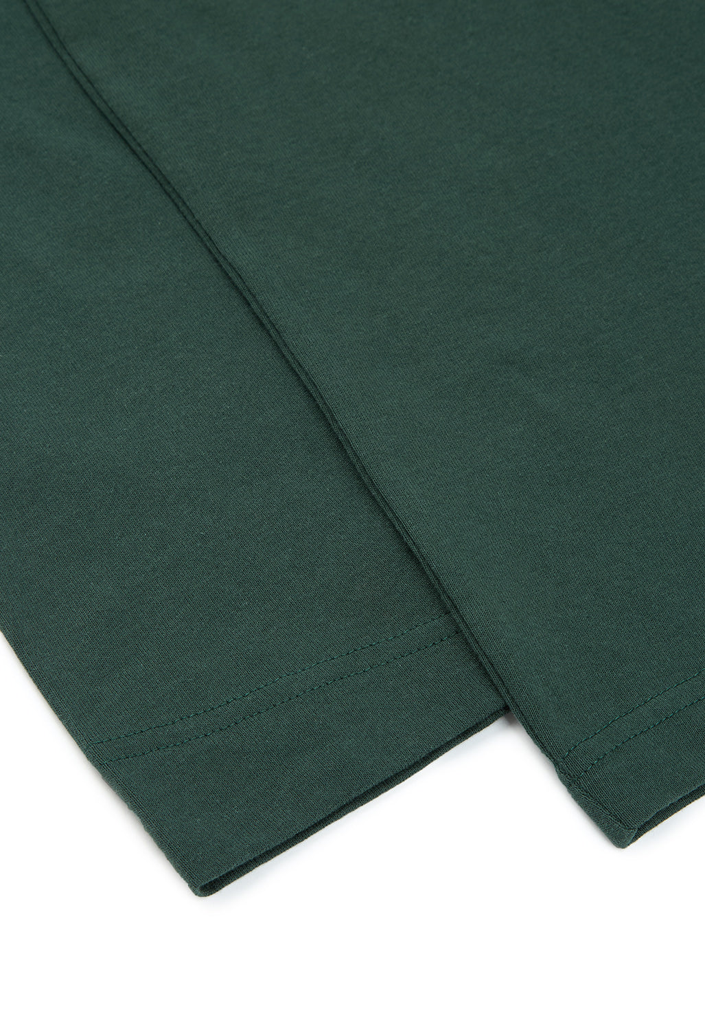 Montbell Pear Skin Cotton Long Sleeve T Yamayama T-Shirt - Dark Green