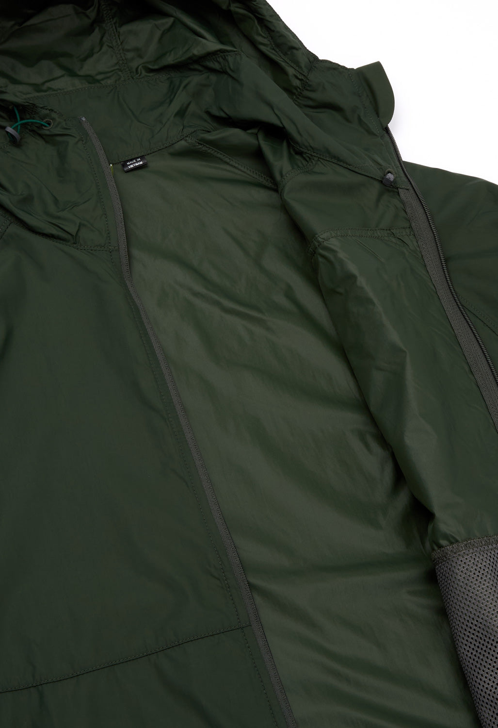 Montbell Men's Wind Blast Hooded Jacket - Dark Green