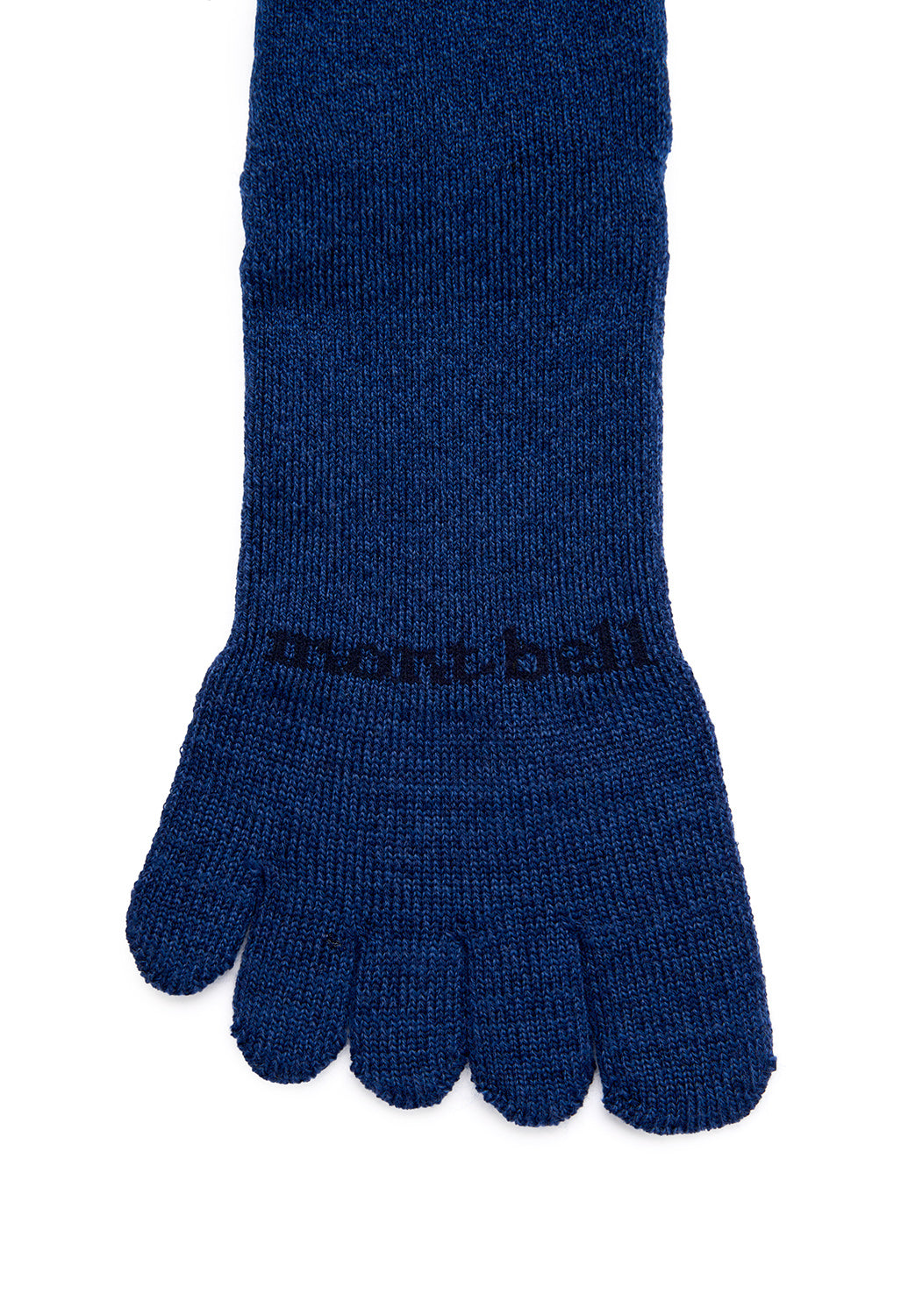 Montbell Merino Wool Trekking 5 Toe Socks - Indigo