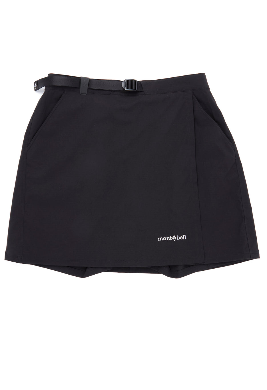 Montbell Women's Stretch O.D. Wrap Shorts - Black