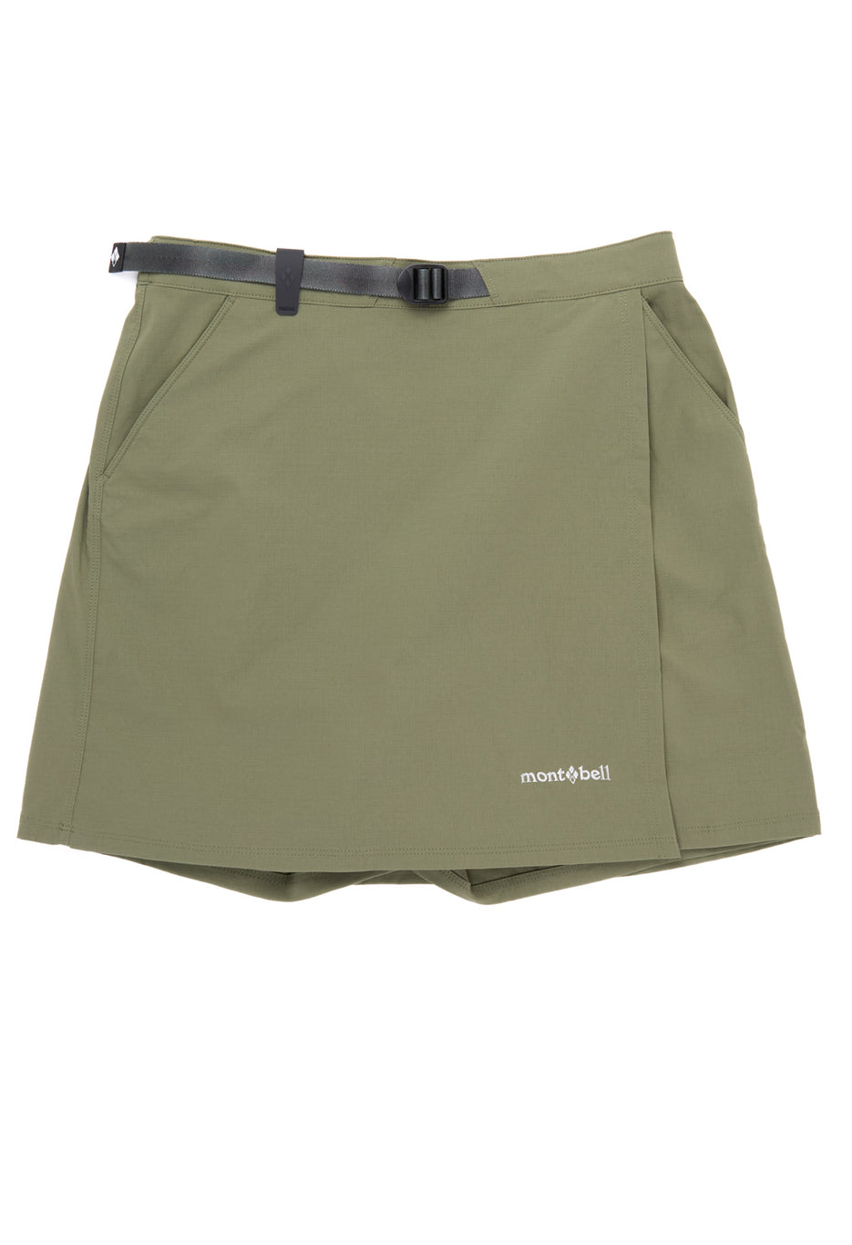 Montbell Women's Stretch O.D. Wrap Shorts - Khaki