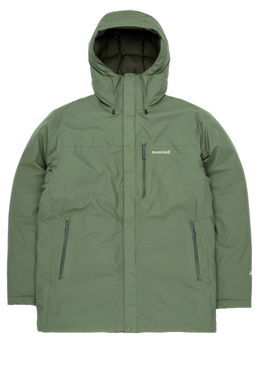 Montbell Men's Aspen Down Half-Length Coat - Khaki