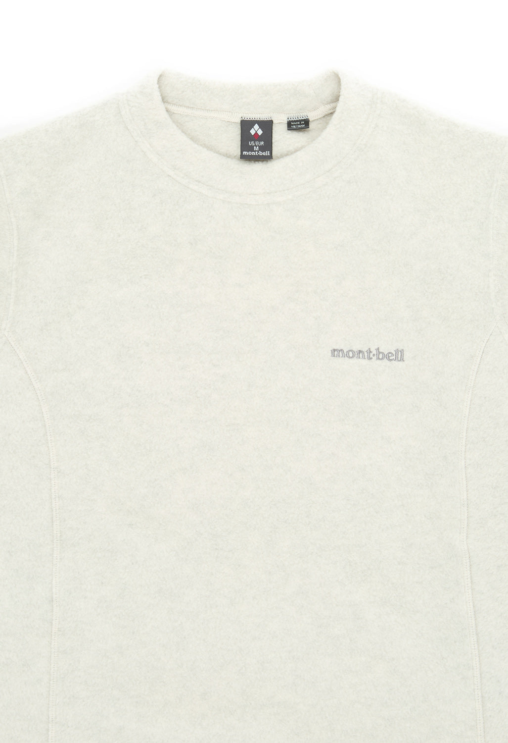 Montbell Women's Climaplus 100 Lite Sweatshirt - Ivory