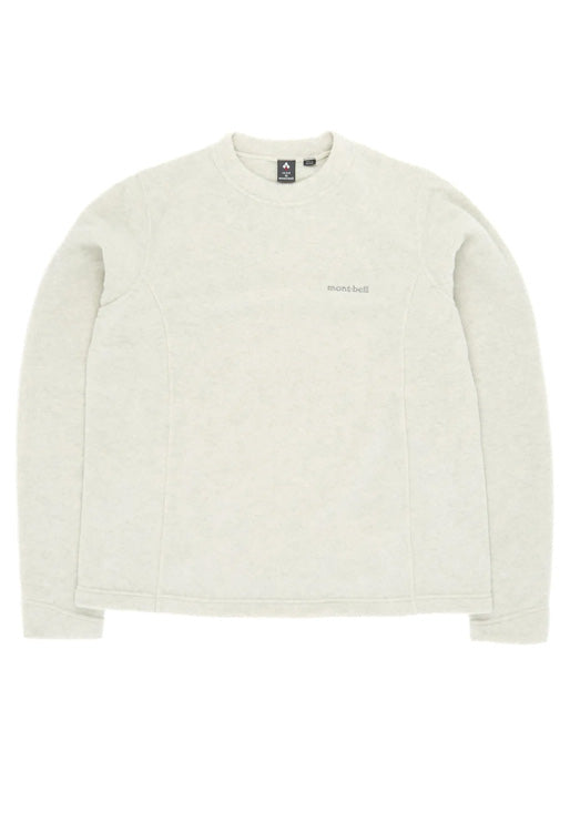 Montbell Women's Climaplus 100 Lite Sweatshirt - Ivory