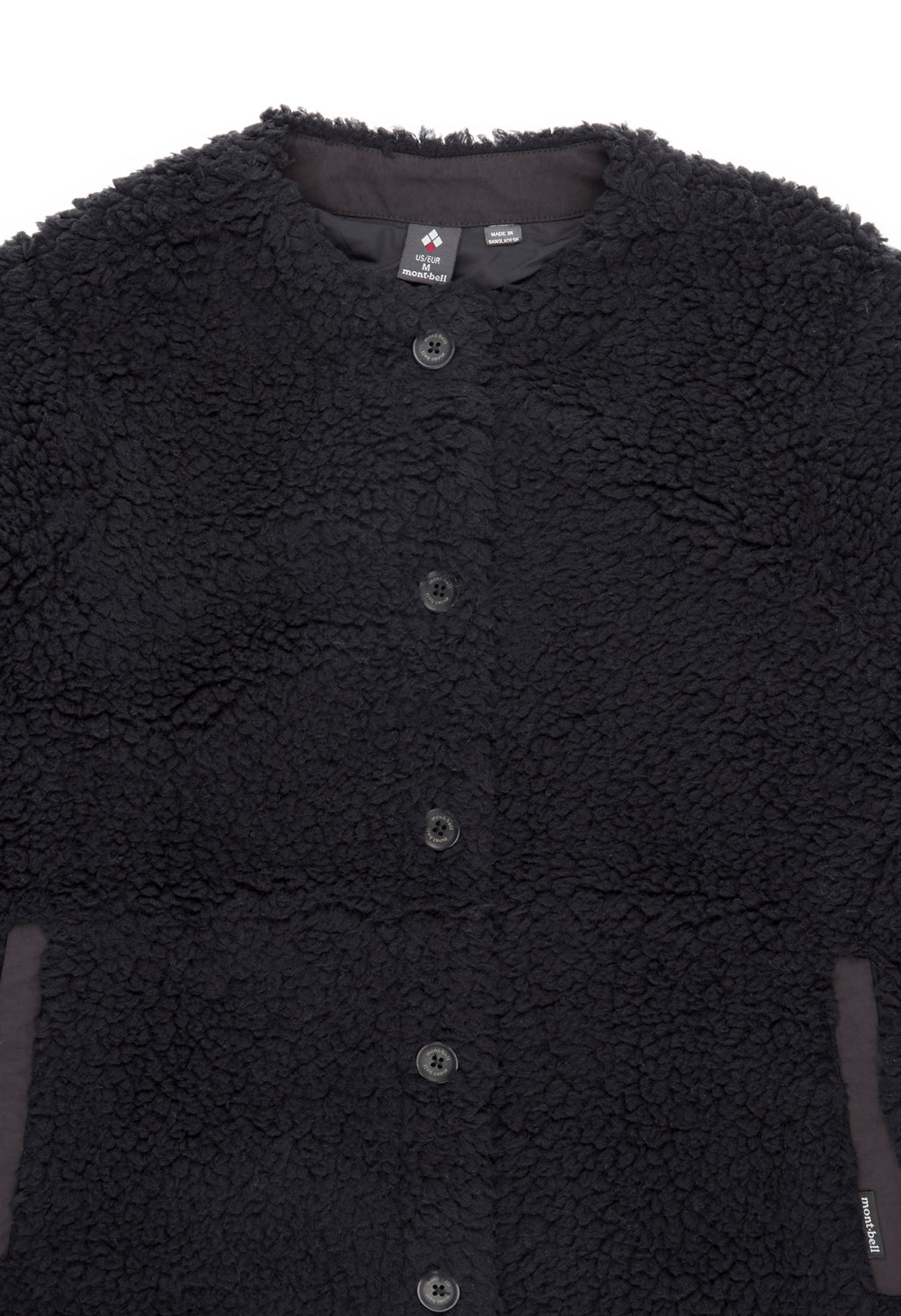 Montbell Women's Climaplus Shearling Cardigan - Black