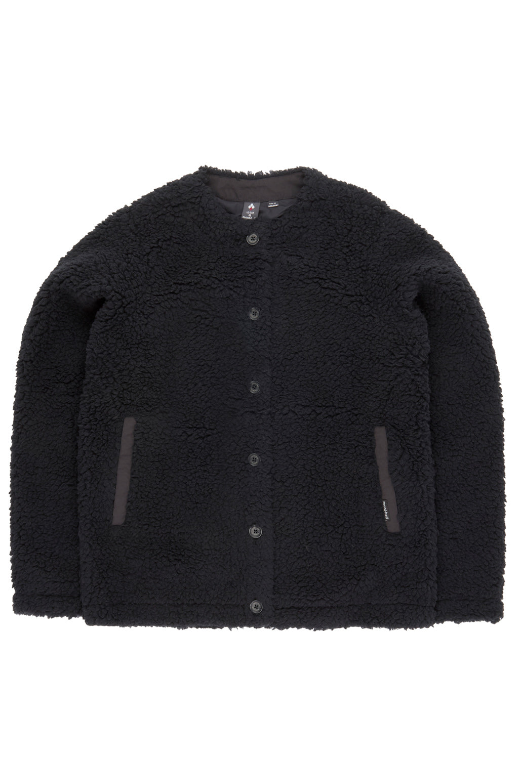 Montbell Women's Climaplus Shearling Cardigan - Black