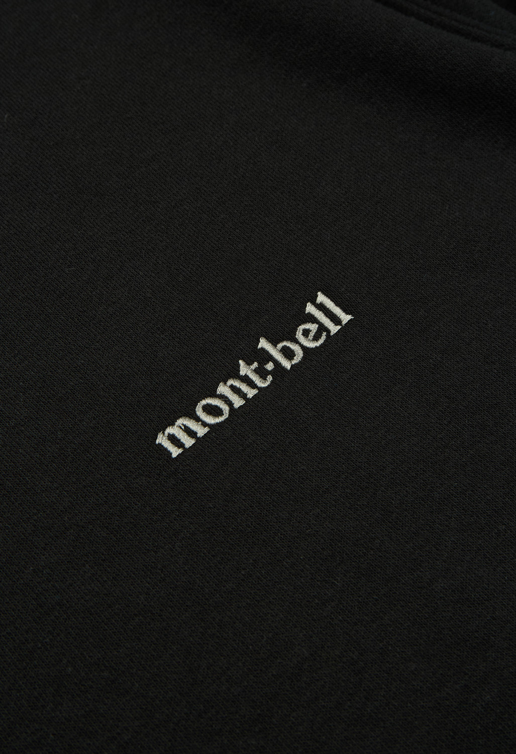 Montbell Cotton Lite Sweatshirt - Black