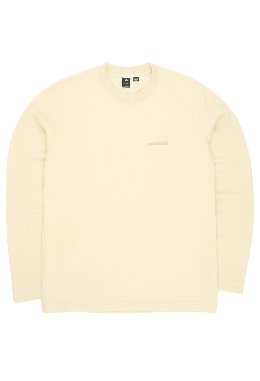 Montbell Cotton Lite Sweatshirt - Ivory