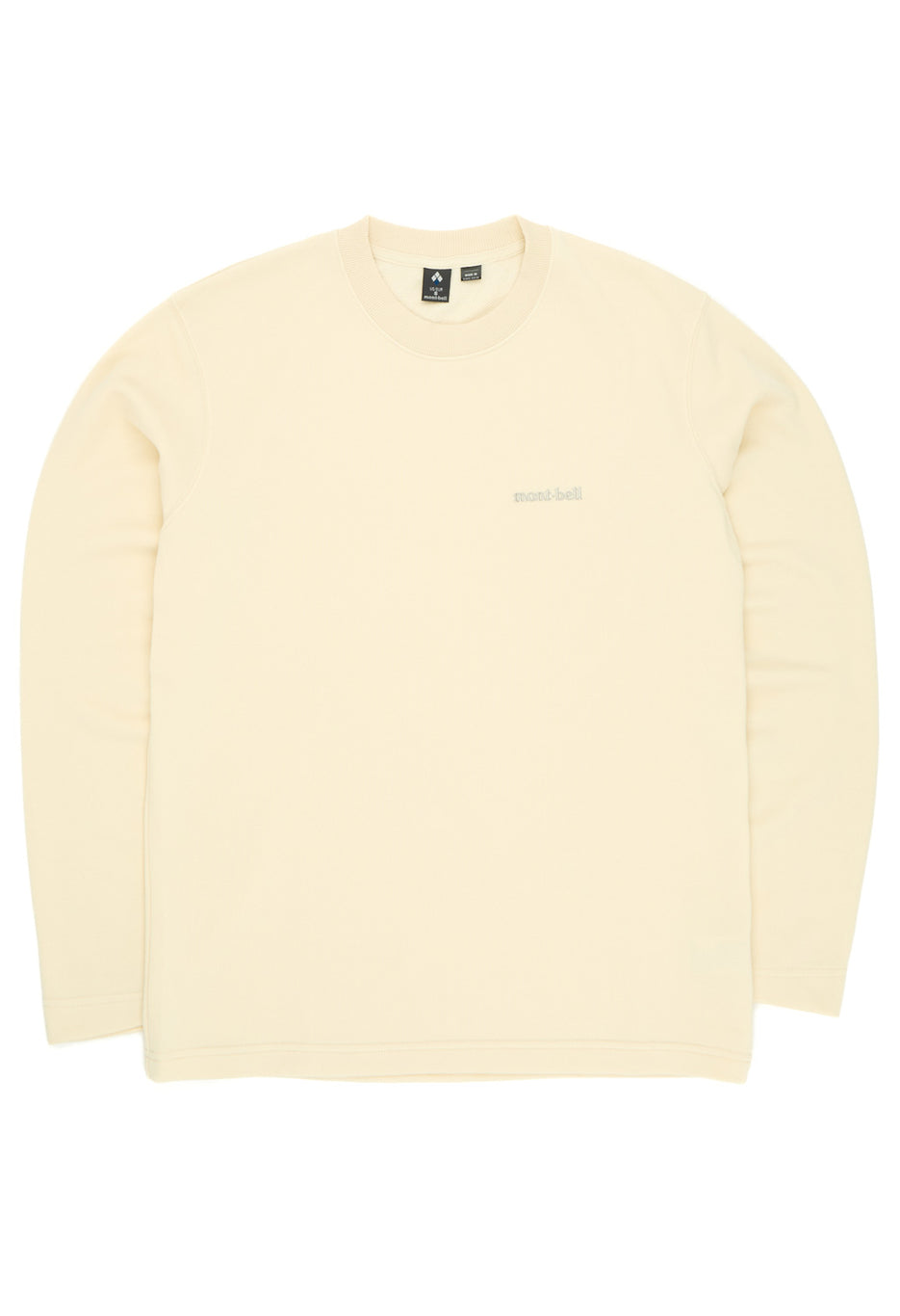 Montbell Cotton Lite Sweatshirt - Ivory