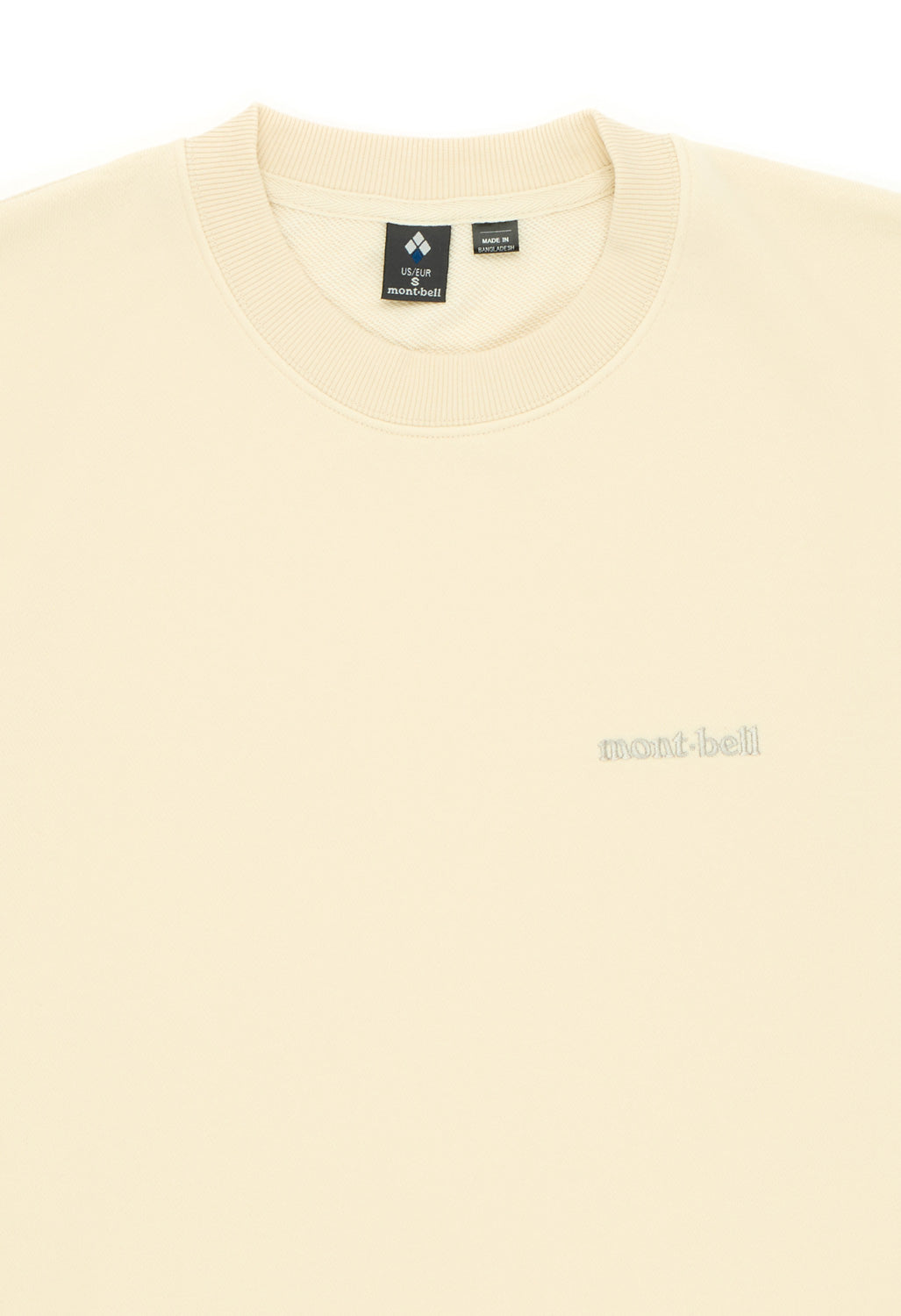 Montbell Cotton Lite Sweatshirt - Ivory