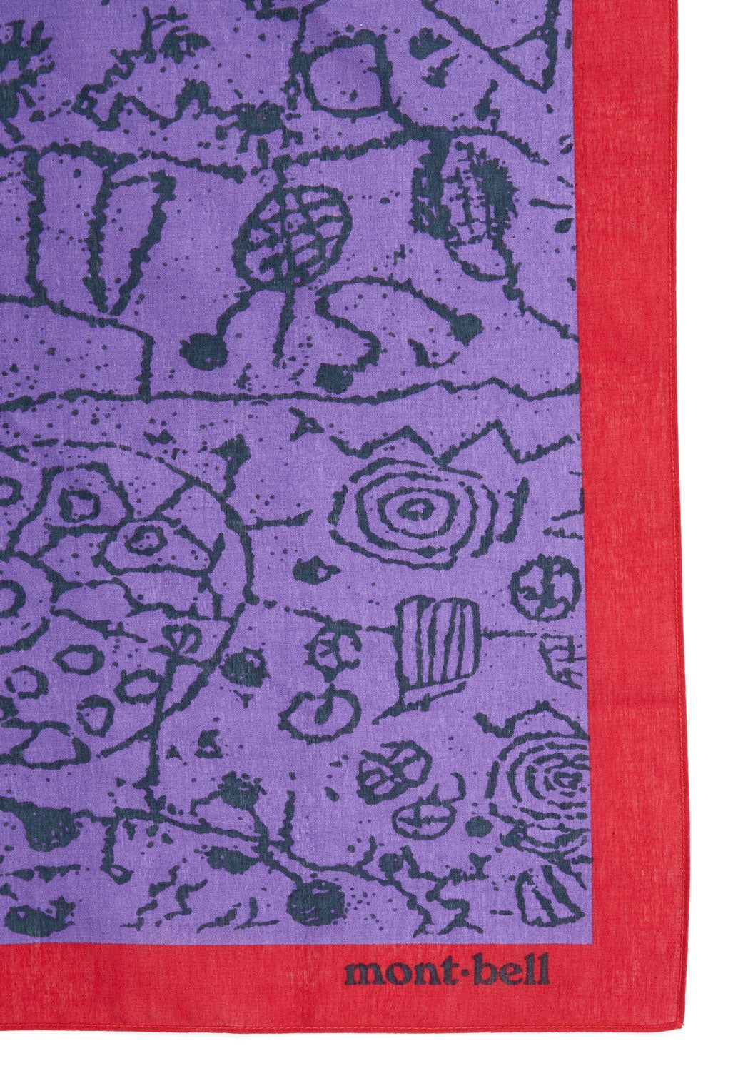 Montbell Bandana - Crimson Vista